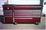 cornwell 60" roll cabinet w 24" side cabnet